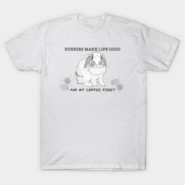 Bunnies T-Shirt by MercilessKitten